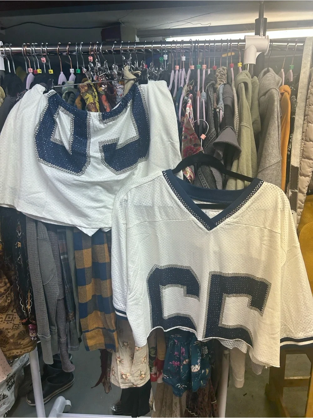 NEW Urban Outfitters Good Game Quarterback Cutie Jersey Skort 2-Piece Set L